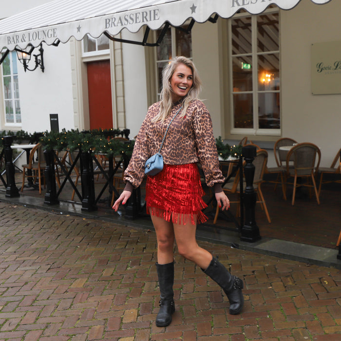Harper & Yve Balou skirt poppy red