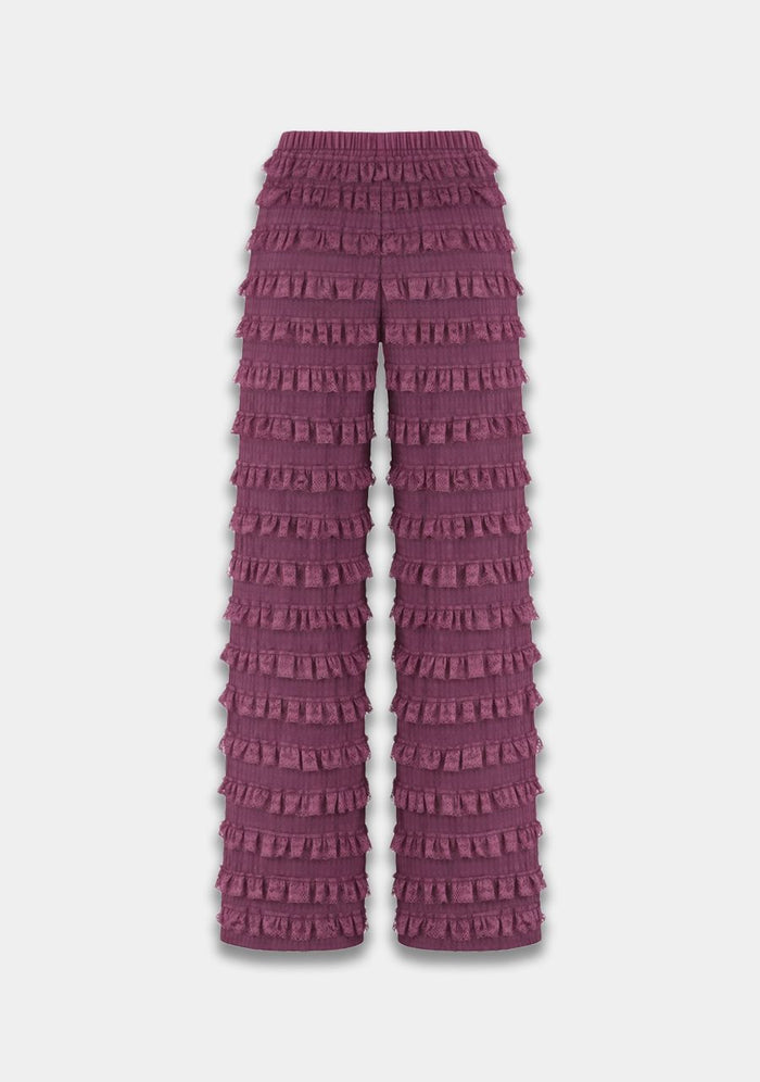 Harper & Yve Lo pants cassis