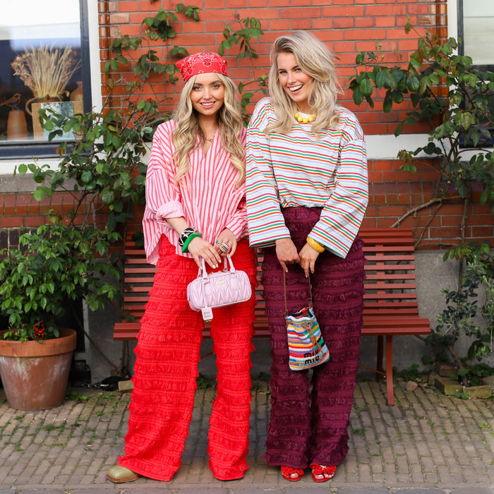 Harper & Yve Lo pants cassis
