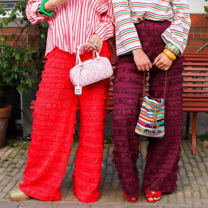 Harper & Yve Lo pants cassis