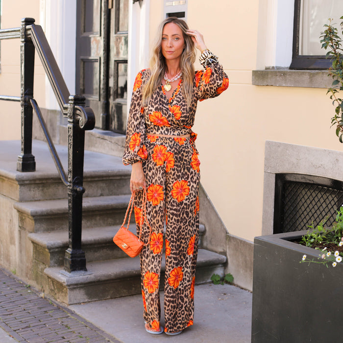 Harper & Yve Meike pants lexie leopard