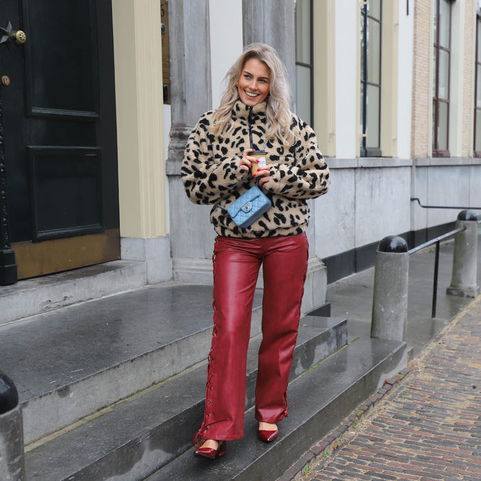 Harper & Yve Sally pants red crush