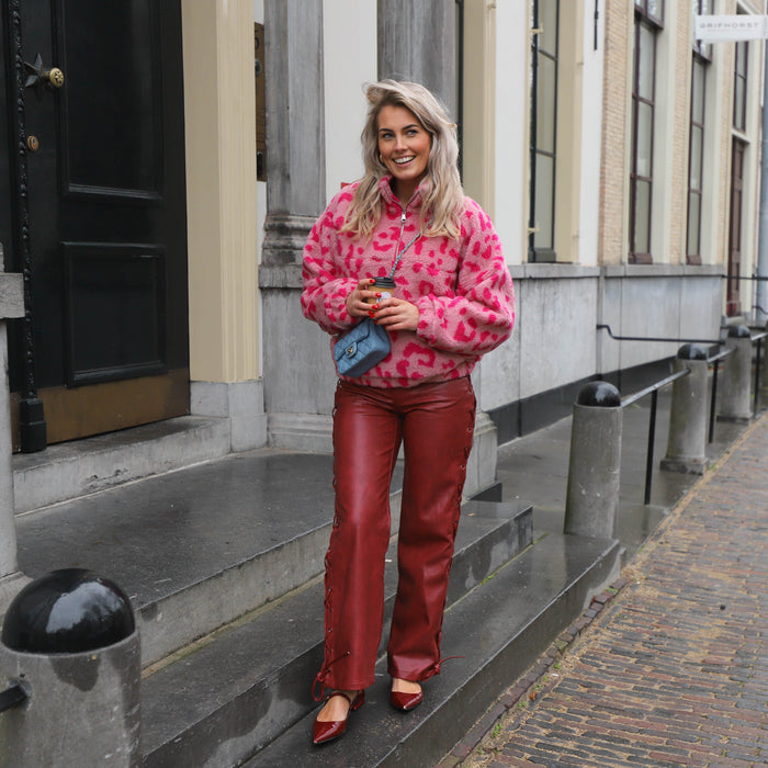 Harper & Yve Sally pants red crush