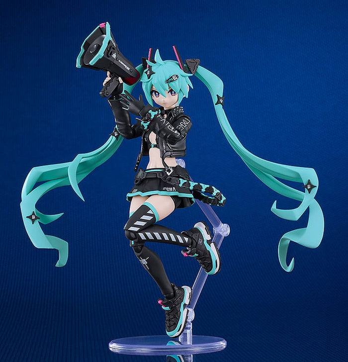 HATSUNE MIKU - Chuocho Tactical Craft - Figurine Plamatea 15cm