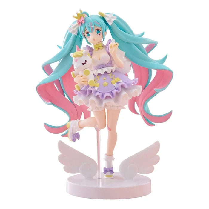 HATSUNE MIKU - Yumekawa Lavender - Statuette Tenitol 21cm