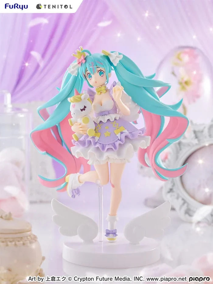 HATSUNE MIKU - Yumekawa Lavender - Statuette Tenitol 21cm