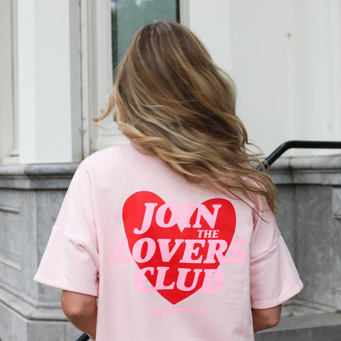 Join the lovers club sweater roze