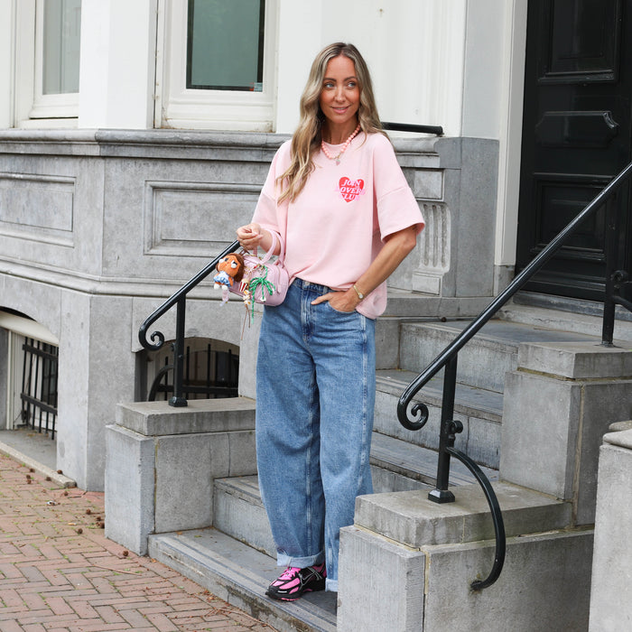 Join the lovers club sweater roze