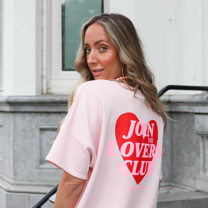 Join the lovers club sweater roze