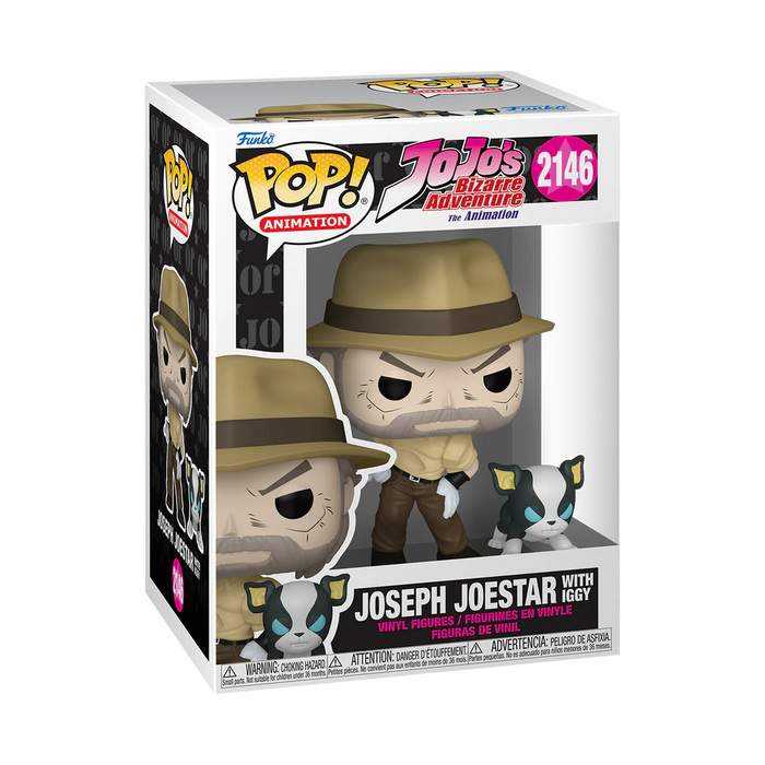 JOJO PART 3 - POP & Buddy N° 2146 - Joseph Joestar & Iggy