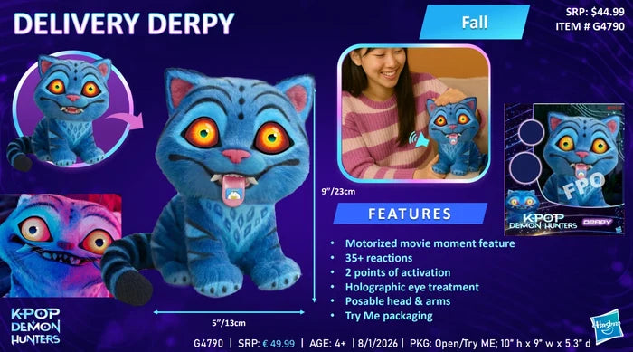 K-POP DEMON HUNTERS - Delivery Derpy - Figurine 23cm