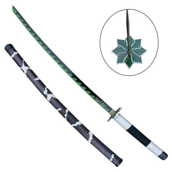 KATANA ORNEMENTAL DE SANEMI SHINAZUGAWA KIMETSU NO YAIBA (DEMON SLAYER)
