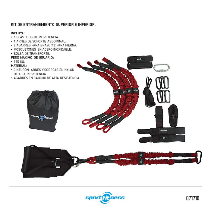 Kit de Entrenamiento Superior/Inferior