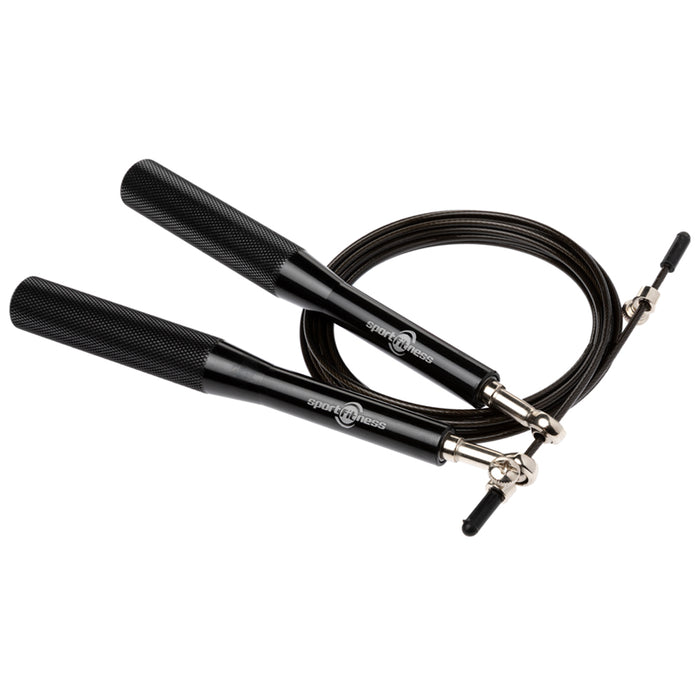 Lazo para Salto en Aluminio Negro Profesional