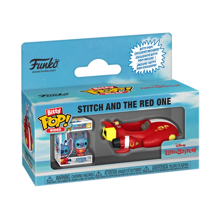 LILO & STITCH - Bitty Pop Ride - The Red One avec Stitch