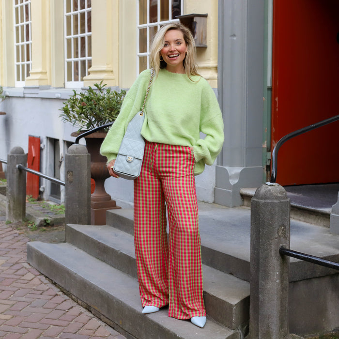 Lola knit trui mint