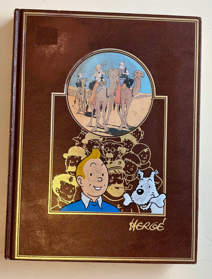 Lot L'oeuvre intégrale d'Hergé Tome 1 à 5 (1984)