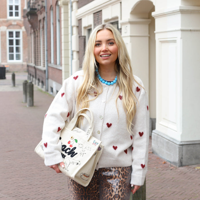 Love cardigan beige