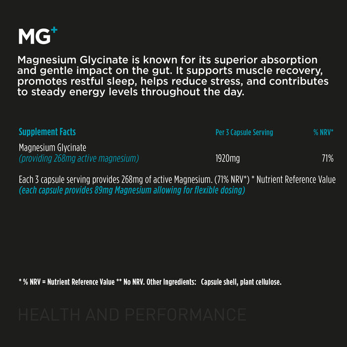 Magnesium Glycinate - Raw Sport