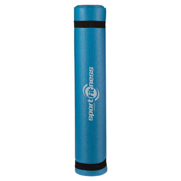 Mat de Yoga Doble Faz Azul
