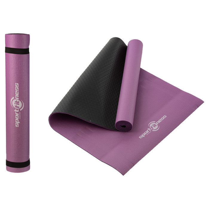 Mat de Yoga Doble Faz Morado