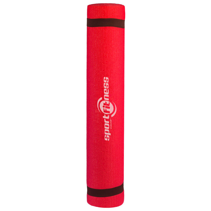 Mat de Yoga Doble Faz Rojo