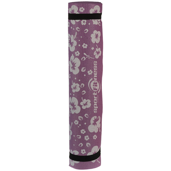 Mat de Yoga Morado con grabado