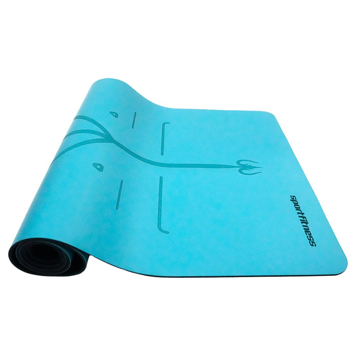 Mat de yoga Profesional Azul