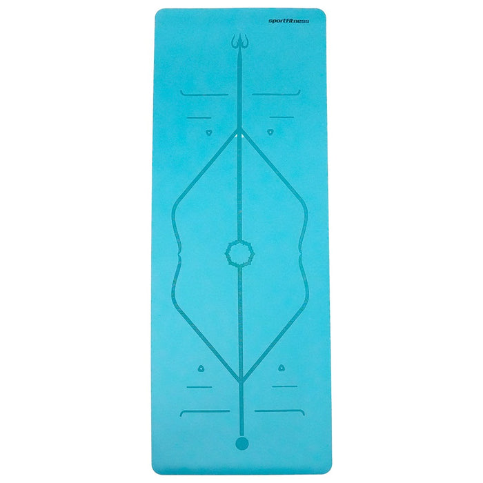 Mat de yoga Profesional Azul