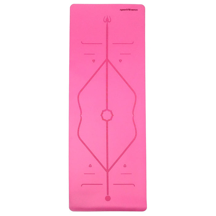 Mat de yoga Profesional Rosado