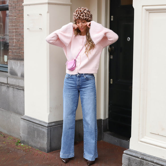 Meghan vest roze