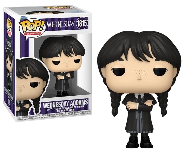 MERCREDI - POP TV N° 1815 - Mercredi Addams (Veste noir)