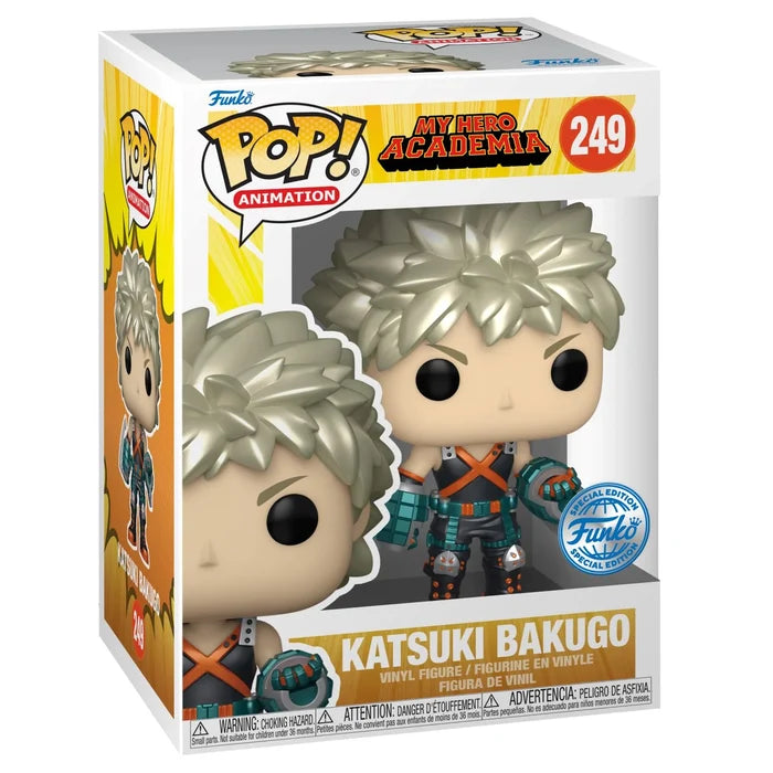 MY HERO ACADEMIA - Booble Head POP N° 249 - Bakugo (MT) +T-shirt (L)