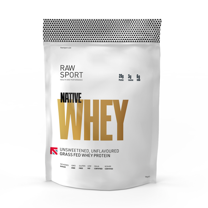 Native Whey - Unflavoured Grass Fed Protein - Raw Sport