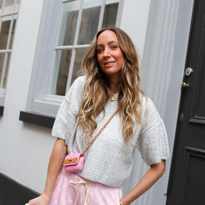 Noisy May Smilla knit grijs