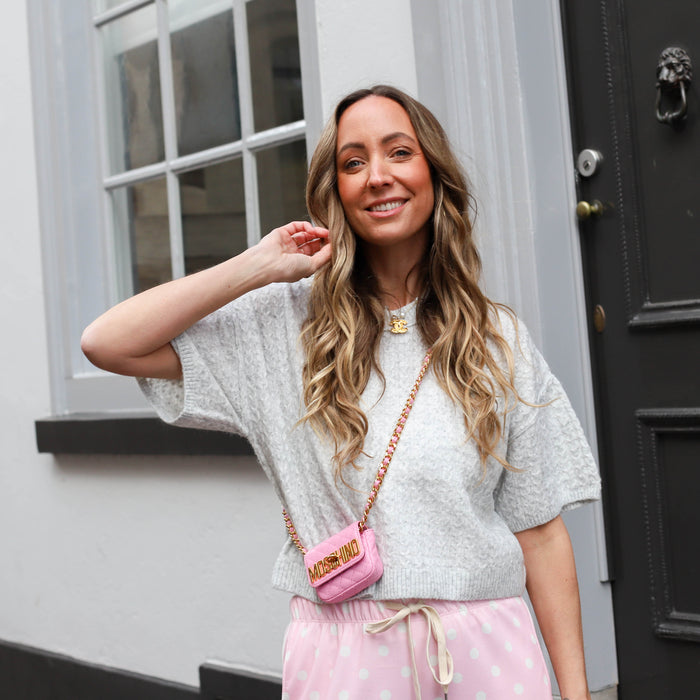 Noisy May Smilla knit grijs