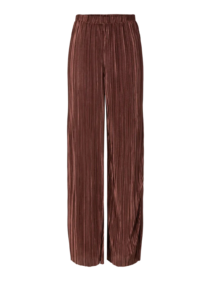 Nora wide pants hot fudge