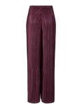 Nora wide pants wine tasting red