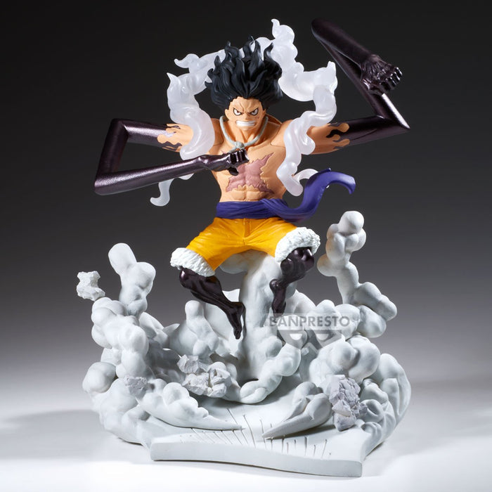 ONE PIECE - Monkey D. Luffy Gear 4 - Figurine Senkozekkei 15cm