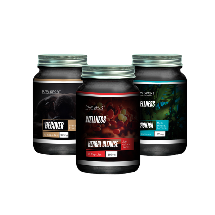 Optimum Health - Ironise, Pacifica, Recover Immune - Raw Sport
