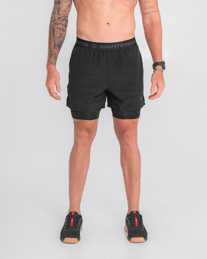 Pantaloneta Hero Negro