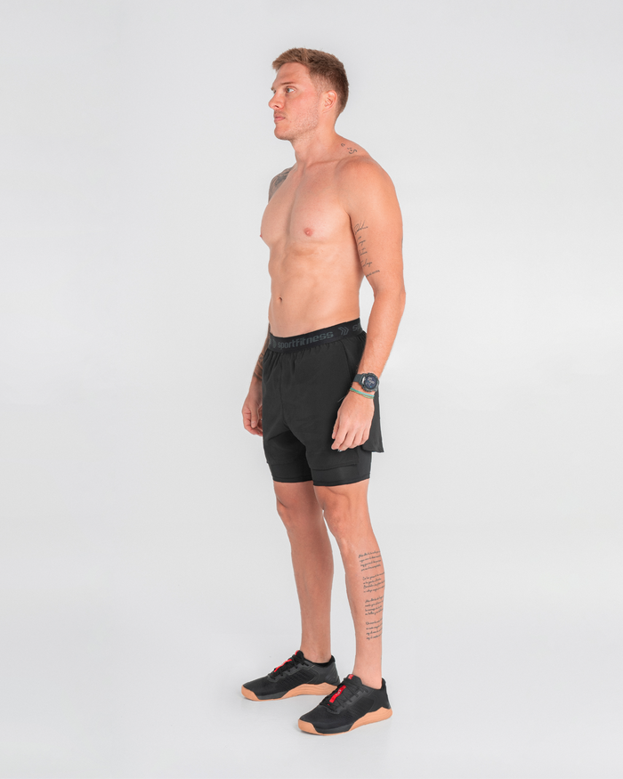 Pantaloneta Hero Negro