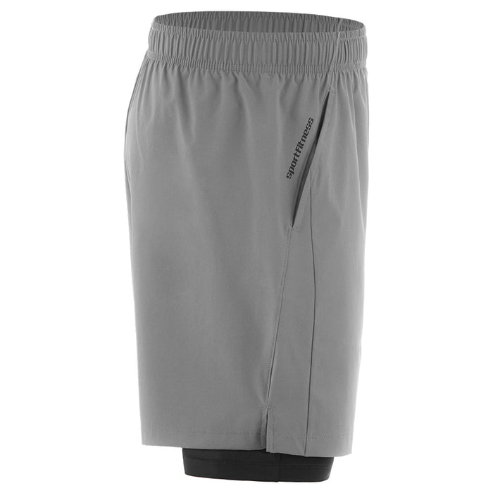 Pantaloneta Motion Gris