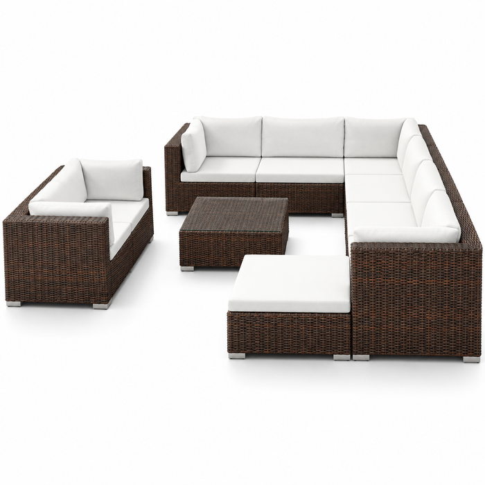 PE Rattan Outdoor Sofa Set