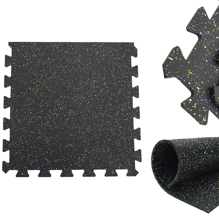 Piso En Caucho Para Gimnasio – Set x 6 Láminas