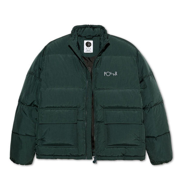 Pocket Puffer Jacket - Dark Teal