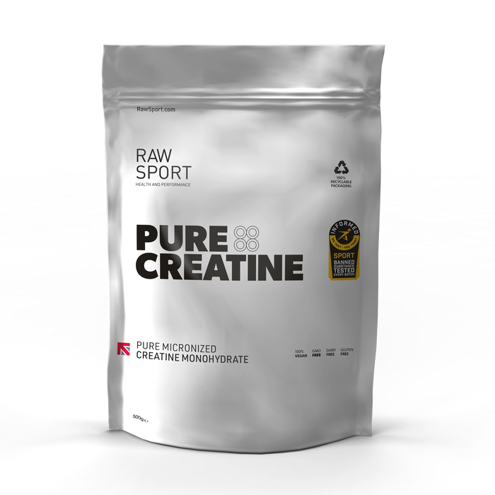 Pure Creatine Monohydrate 500g Informed Sport Approved