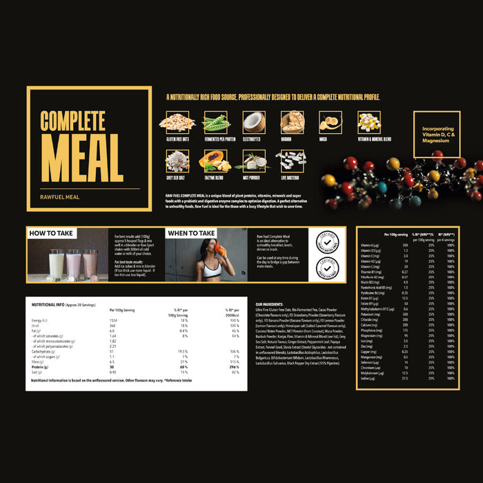 Raw Fuel Complete Meal - Raw Sport