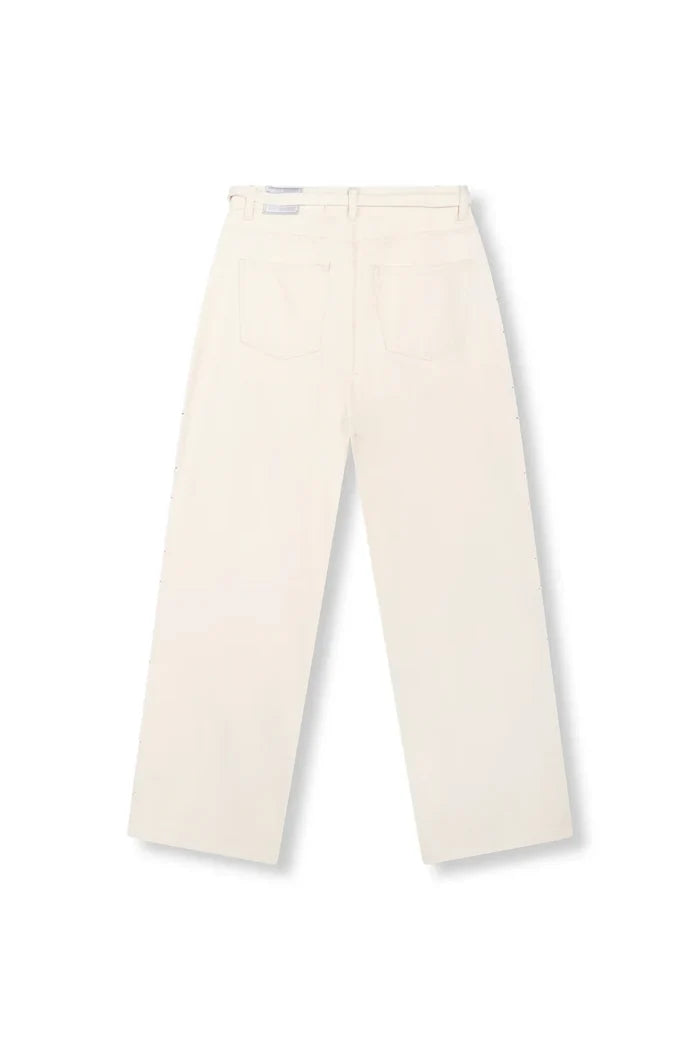 Refined Department relaxed studs denim pants Payton