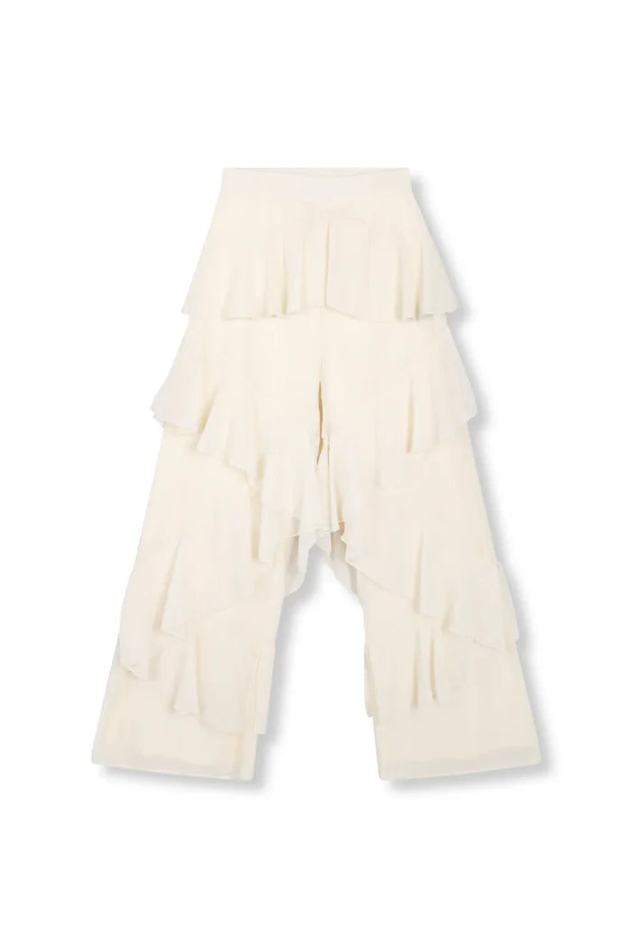 Refined Department wide ruffle pants Aya
